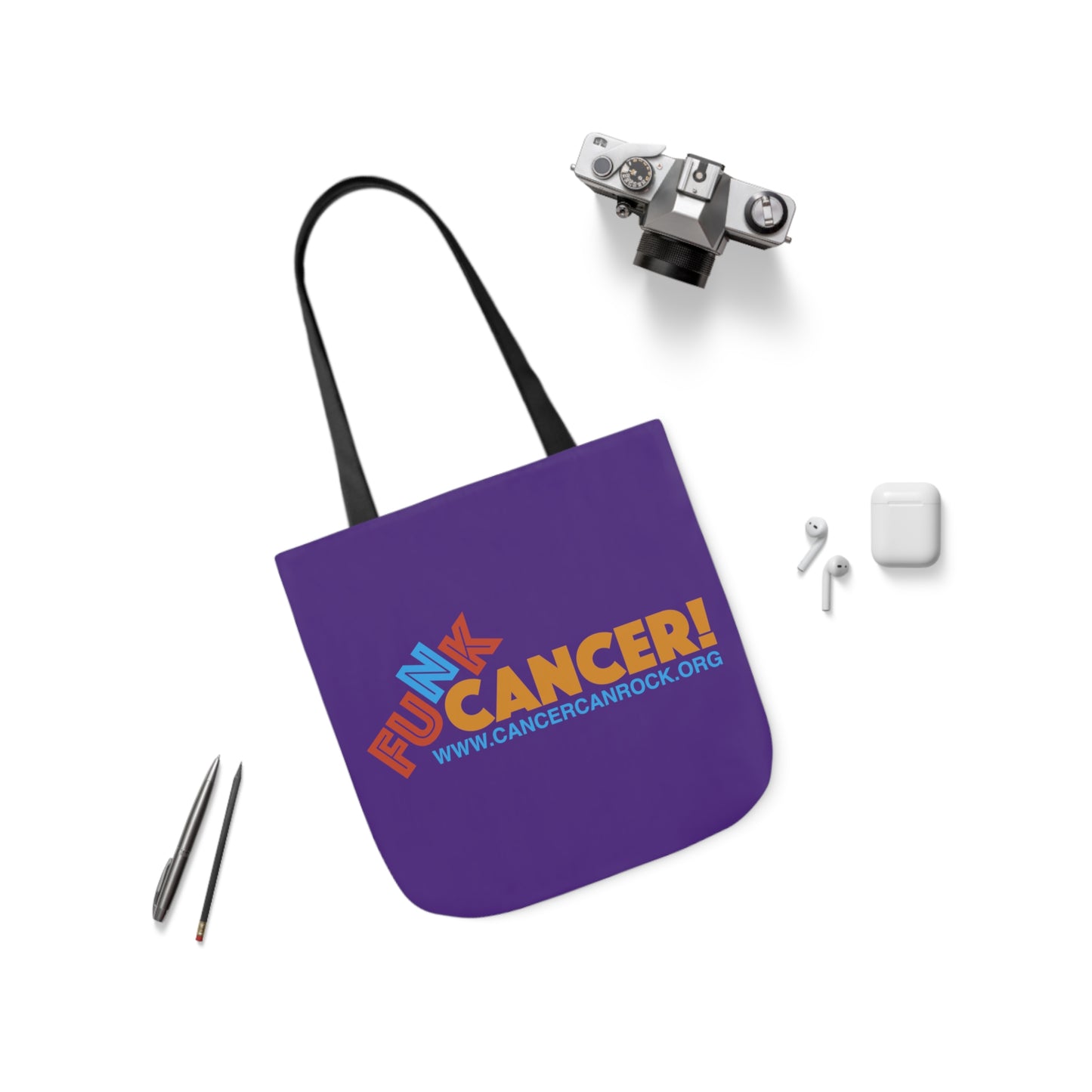 Tote Bag - Poly Canvas - FUNK Cancer