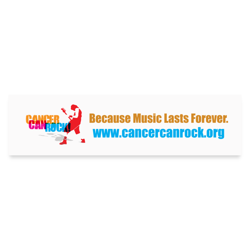Bumper Sticker - white matte