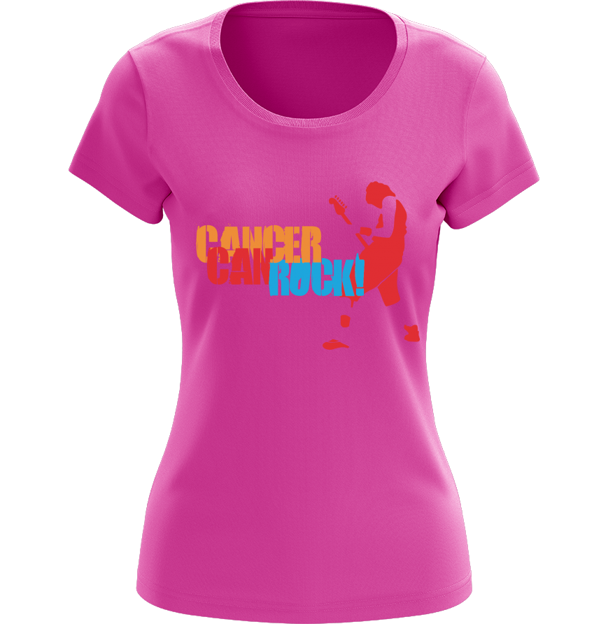 T-Shirt - LOGO ONLY - Poly - Ladies
