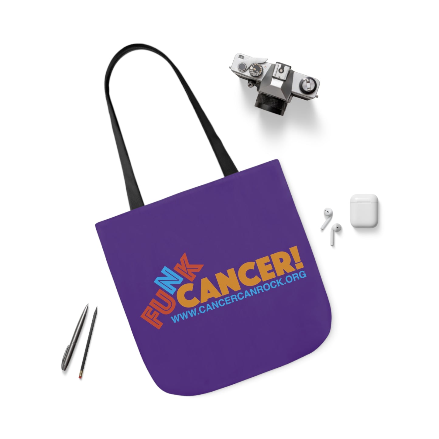 Tote Bag - Poly Canvas - FUNK Cancer