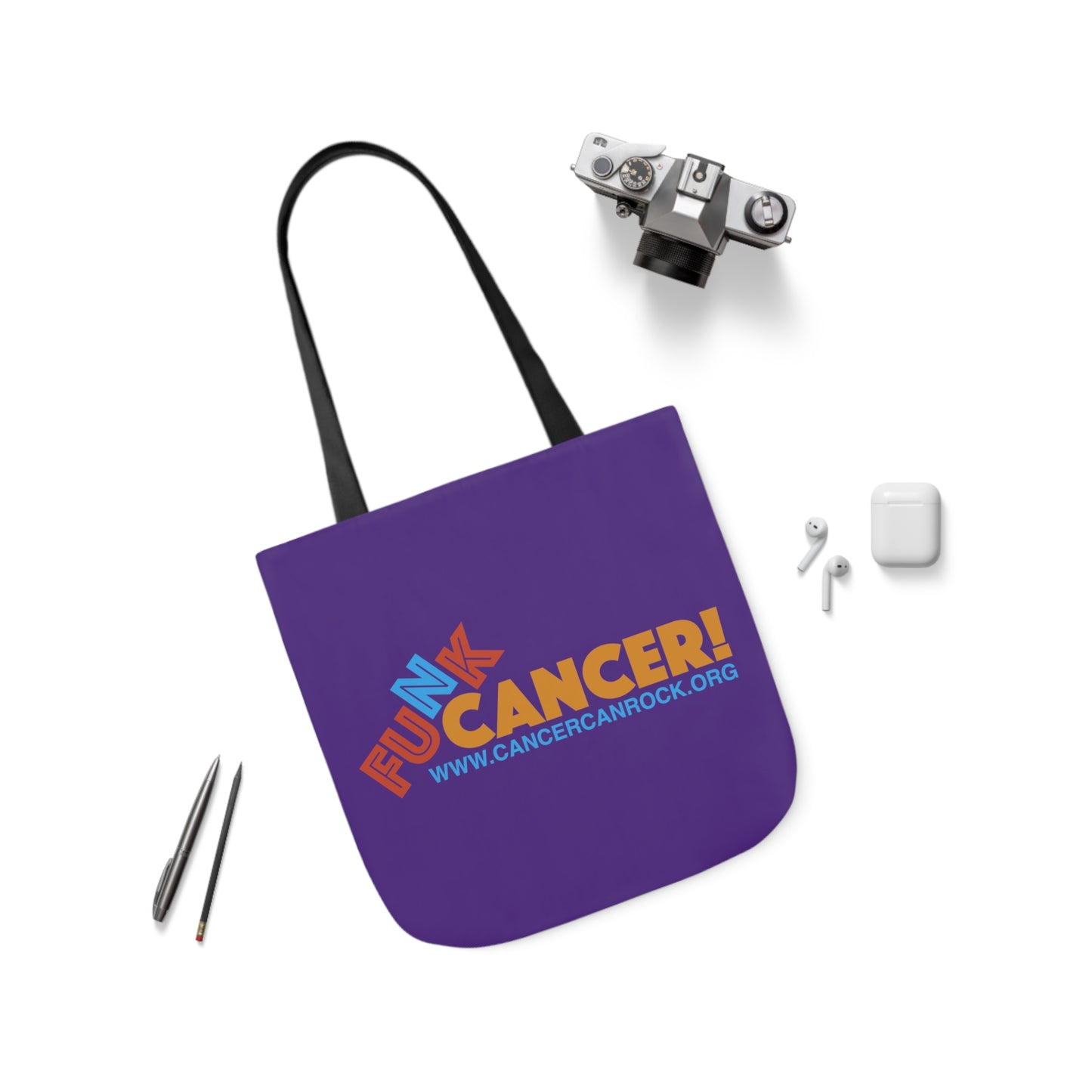 Tote Bag - Poly Canvas - FUNK Cancer